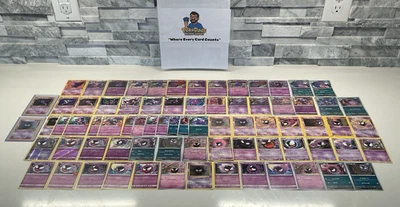 Gengar Evolution Lot 75 Cards: WOTC Vintage Holos Base Fossil E-Series 1st ed. - Image 1 of 4