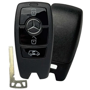 OEM Mercedes 2019-2023 Sprinter Van Smart Key Fob Side Door NBGDM3 Uncut Blade - Picture 1 of 5