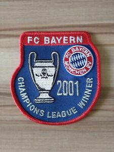 Aufnäher / Patch FC Bayern München Champions League Sieger / Winner 2001 