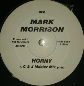 Mark Morrison Horny (R & B Mixes) - Maxi 45T - Imagen 1 de 2