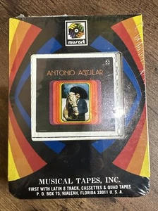 Antonio Aguilar 8 Track Rancheras Musart Latin Mexican NOS - Picture 1 of 3