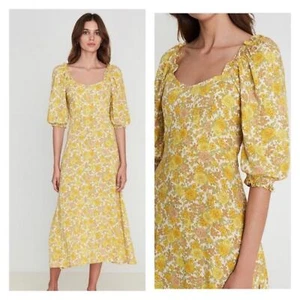 NWT Faithfull The Brand Juniper Midi Dress Size 2 MSRP $198 - Picture 1 of 5
