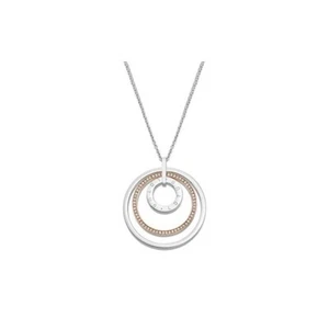 Collana Donna Lotus Style LS2090/1/2 In Acciaio Con Pendente Cerchi - Foto 1 di 3
