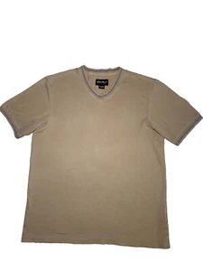 CAMISA JERSEY ACANALADA MANGA CORTA EDDIE BAUER Mediana Cuello en V Verde Oliva - Imagen 1 de 10