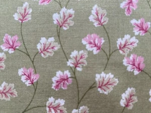 KESSLERS~Concord Fabric~ANDOVER~Autumn Leaves Vines~OLIVE GREEN~2 yds Single Cut - Picture 1 of 3
