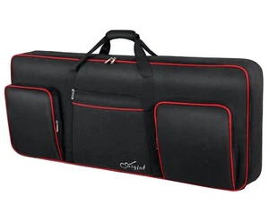 61 Key Keyboard Case Soft, Full Padded Piano Case with Handles and Adjustable... - Picture 1 of 9