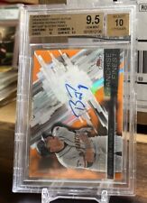 BUSTER POSEY 2016 Topps Finest Orange Auto 7/25 BGS 9.5/10 Ssp