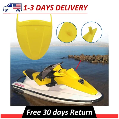 New Hood Deflector Replacement 269500303 Fits SeaDoo GTX LRV GTI Yellow - Image 1 of 4