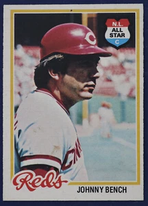 1978 O-Pee-Chee #50 Johnny Bench GD/VG Pinhole ST - Bild 1 von 2