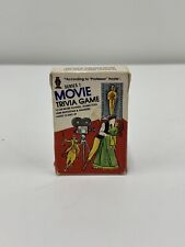 Vintage Trivia Game Movie Trivia Cards From 1984