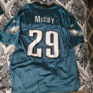 2009 Rare Rookie #29 Philadelphia Eagles LeSean McCoy Reebok Jersey Mens XL - Picture 1 of 9