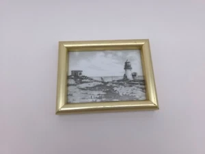Vintage Porsgrund Norway Lindesnes Fyr Frame - Picture 1 of 6