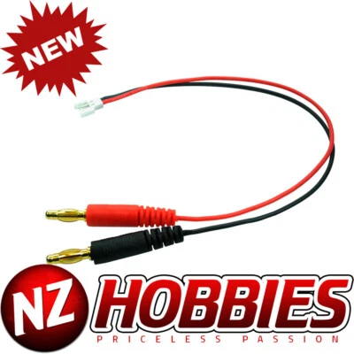 NZ HOBBIES Walkera Charging Adapter with Banana Plugs # NZBP2WLK - Image 1 of 2