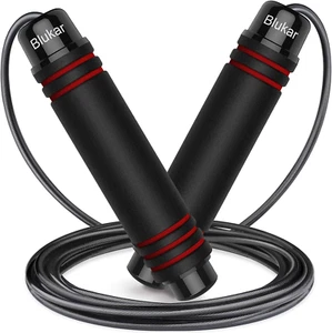 Skipping Rope, Speed Jump Rope Tangle-Free Adjustable Rope with Rapid Ball Beari - Picture 1 of 11