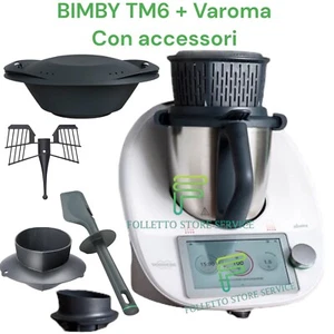VORWERK BIMBY TM6 EXPO DEMO ORIGINALE COME NUOVO GARANZIA 2 ANNI ACCESSORI TM 6 - Foto 1 di 5