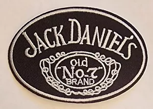 Jack Daniel's Old No. 7 Parches Bordados Plancha 2 1/4 x 3 1/2" - Imagen 1 de 1