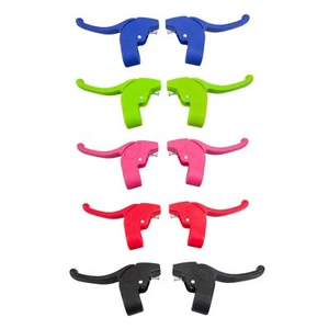Pair Kids Children's 22.2mm Bike / Bicycle Caliper Brake Levers - Select Colour: - Picture 1 of 9