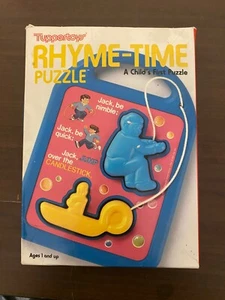 Rompecabezas Tupperware Tuppertoys 1988 tiempo rima - Imagen 1 de 2