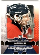 2012-13 In The Game Between Pipes Dominik Hasek #198 Czech Republic