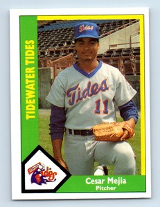 1990 CMC Tidewater Tides Cesar Mejia Tidewater Tides #7