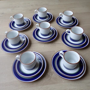 Vintage Saga Porsgrund Norway 1 lot of 8 Trios Eystein Sandnes Design - Picture 1 of 20