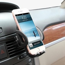 Universal Smartphone Car Air Vent Mount Holder Smartphone Compatible RED & BLACK