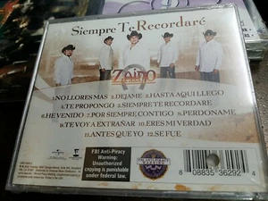 ZAINO siempre te recordare CD New Sealed  - Bild 1 von 1