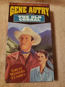 Gene Autry The Old Corral VHS Tape RARE - Picture 1 of 4