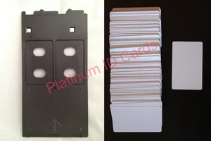 PVC ID Card Tray for Various Canon IP/MP/MG Printers Starter set