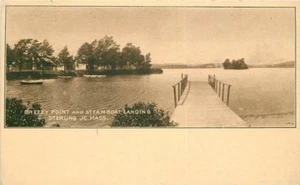 Breezy Point Steamboat Landing C-1905 Sterling Massachusetts indiviso 2103 - Imagen 1 de 2