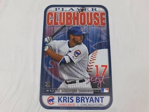 Kris Bryant 11x17 Player Clubhouse Plastic Sign Chicago Cubs MLB Wall WinCraft  - Picture 1 of 1