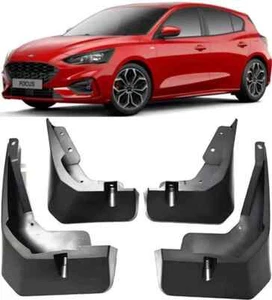 Genuine Splash Guards Mud Flaps For 2019-2023 Ford Focus ST / Vignale Hatchback - Picture 1 of 8