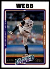 2005 Topps Brandon Webb . Arizona Diamondbacks #46