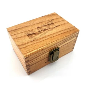 RAW Wooden Rolling Storage Box - Picture 1 of 14