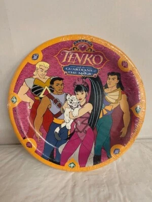 PRINCESS TENKO DESSERT PAPER PLATES (8 Pieces) - Image 1 of 2