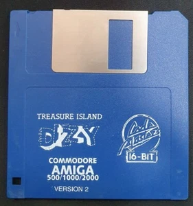 TREASURE ISLAND DIZZY AMIGA 500/1000/2000/3000 DISK 3.5 LOOSE CODE MASTERS 1987 - Photo 1/1