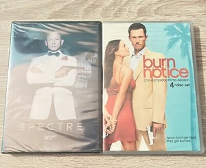 Burn Notice: Season One & Spectre 007 (2DVDs, New) - Picture 1 of 2