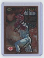 1996 Topps Finest Eric Davis . Cincinnati Reds #222.