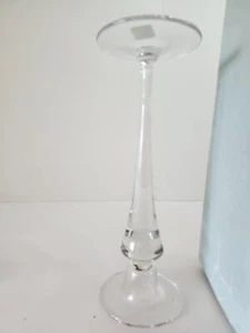 Partylite P8071 Studio Glass Taper Holder 9" - NIB!!! - Picture 1 of 2