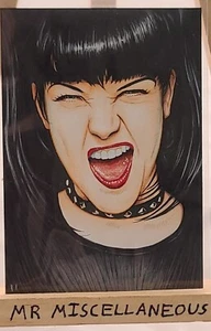 Original ACEO Sketch by Trev Murphy - NCIS - Abby Sciuto - Pauley Perrette #1 - Picture 1 of 2