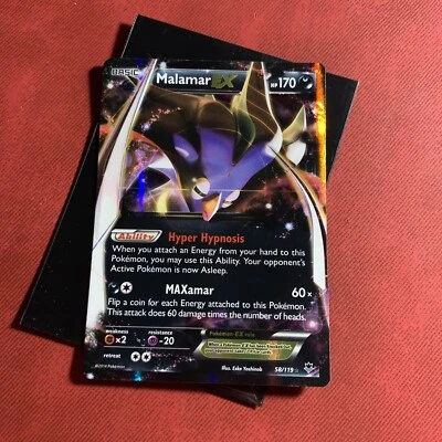 Malamar EX ULTRA RARE 58/119 XY Phantom Forces Pokemon card TCG NM HOLO - Image 1 of 2