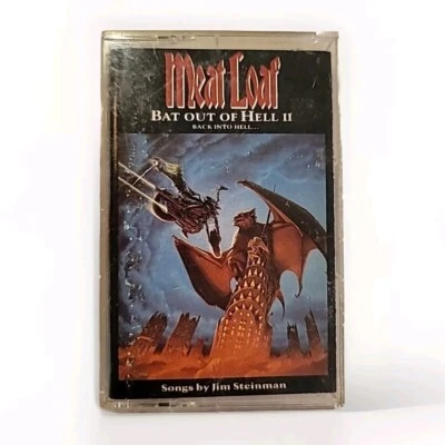 Meat Loaf - Bat Out of Hell II Back Into Hell (Cassette, MCA)  - Image 1 of 3