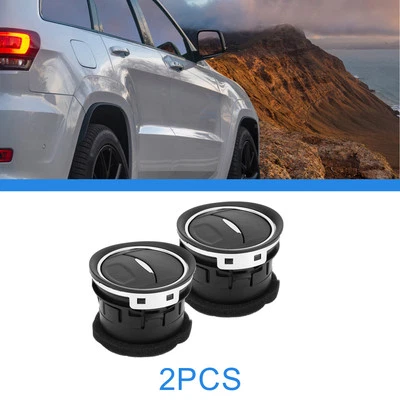 2 Pcs Center Dash A/C Outlet Compatible for Ford Mondeo 2007-2014 Air Vent Panel Foto 1 de 4