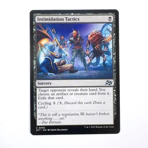 Intimidation Tactics 92 - MTG - Aetherdrift - Neuf sous blister - Photo 1/2