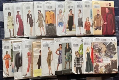 Vogue 7518-8407 Sewing Patterns-Many Designers New, Uncut, Factory Folded - Image 1 of 4