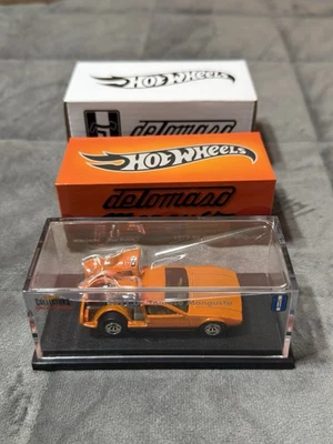 风火轮 RLC 特别版 1971 DeTomaso Mangusta 比例 1: 64 汽车 - 橙色 — 第 1/4 张图片