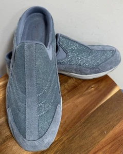 Easy Spirit Traveltime 303 Damenschuhe Größe 10 bequeme Wildleder-Slipper Clogs Pantolette - Bild 1 von 12
