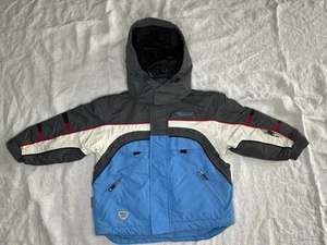 Brugi Boys Snow Ski Jacket Size 4 Blue Excellent used condition Waterproof WARM - Picture 1 of 5