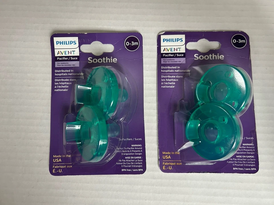 СОСКИ PHILIPS AVENT SOOTHIE 2 упаковки ЗЕЛЕНЫЕ BP1 - Изображение 1 из 1