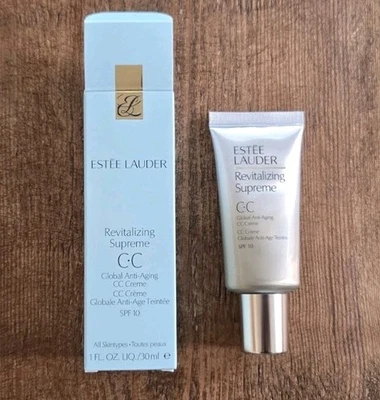 ESTÉE LAUDER Estee Lauder Revitalizing Supreme CC Global Anti-Aging SPF 10 Creme 30ml BOXED